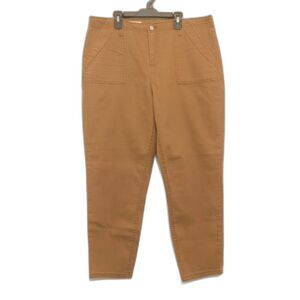 Vanilla Star Women's Size 17 Chino Pants Whiskey Brown High Rise Skinny